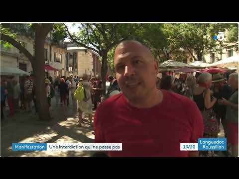 JT FR3 24juin 2023 : La préfecture interdit le rassemblement contre l'apartheid !