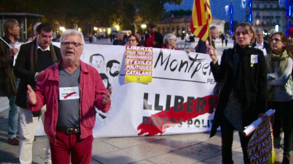 manif solidarité Catalans