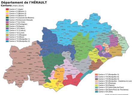 cantons hérault
