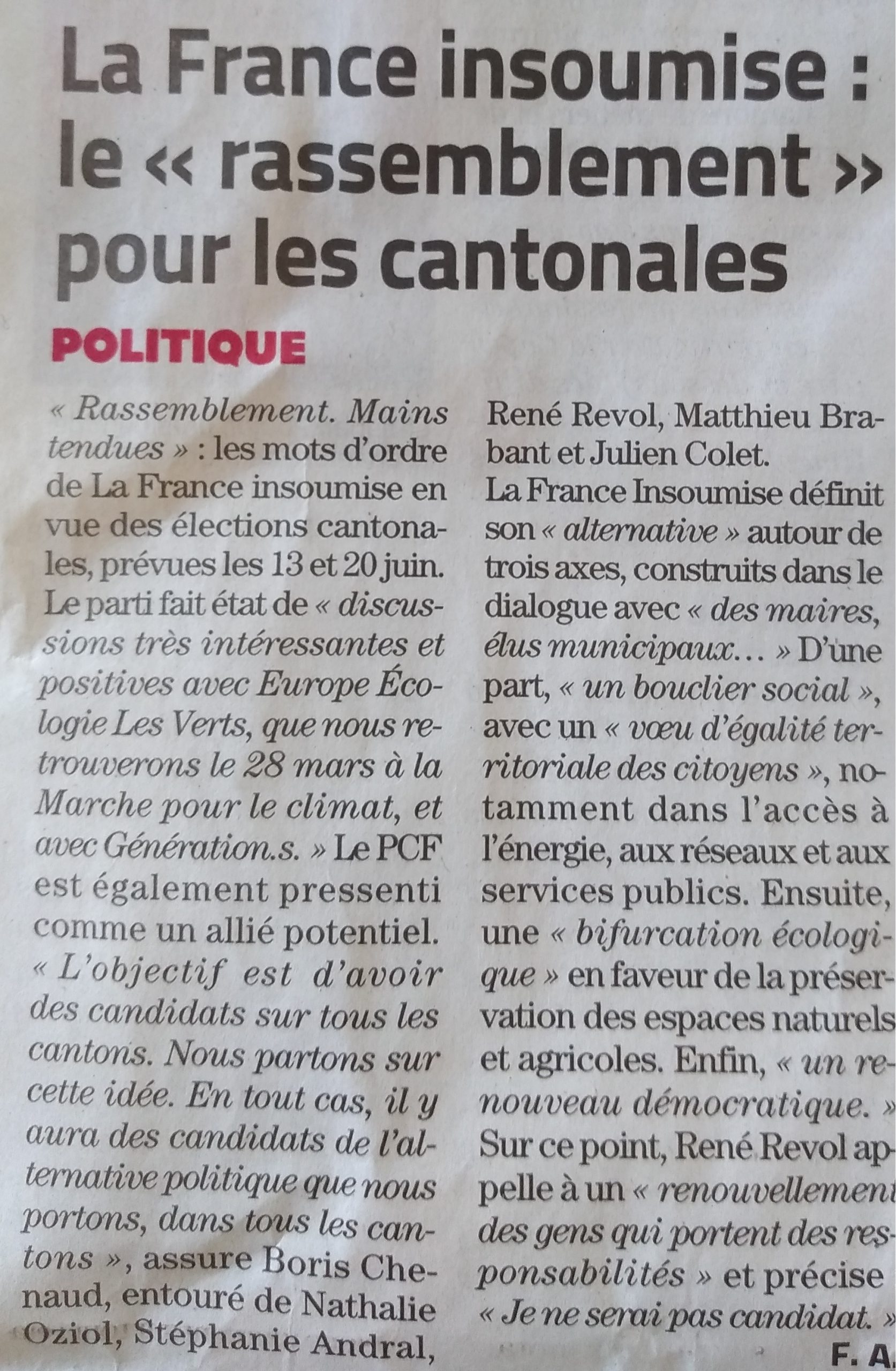 Midi Libre 25 mars 2021
