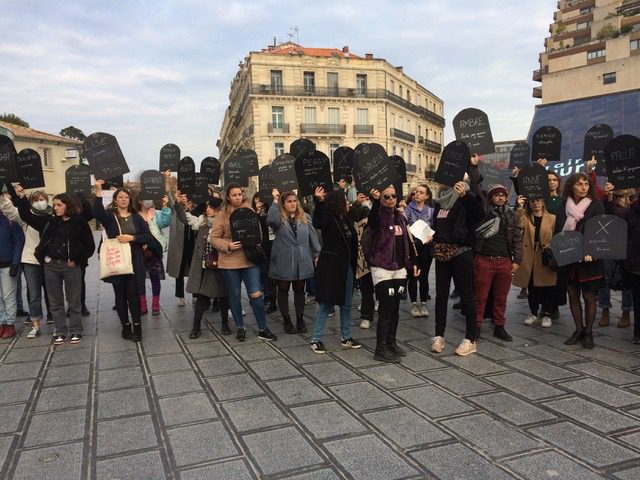 Manifestation contre les violences faites aux femmes