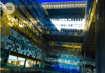 Mairie de Montpellier vue de l'intérieur