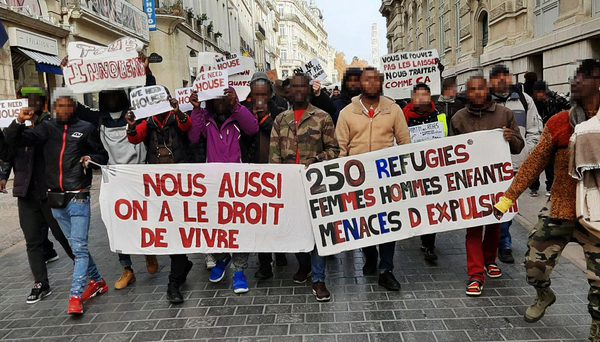 Communiqué de presse sur l&rsquo;expulsion et les coupures d&rsquo;eau pour des réfugié.ess