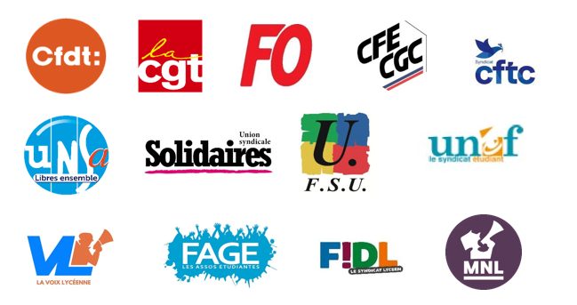 logos syndicats