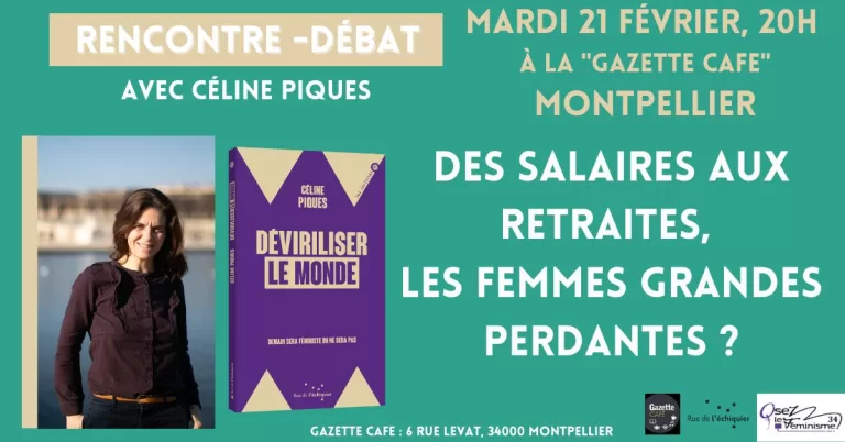 Rencontre avec Céline Piques – Présidente de la Commission Violences du Haut Conseil à l&rsquo;Egalité, représentante d&rsquo;Osez le Féminisme