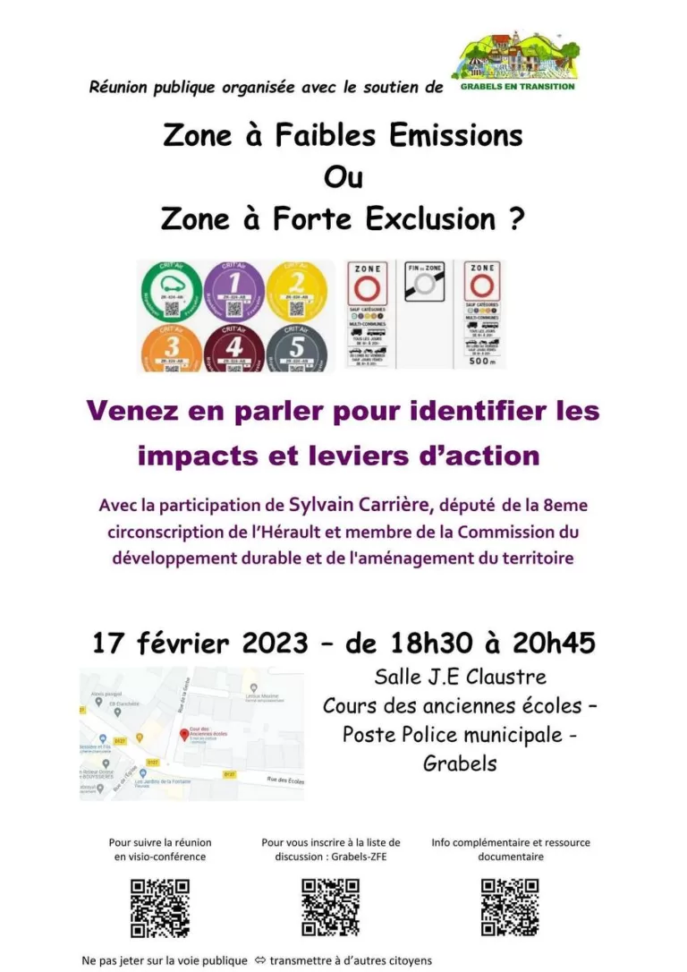 ZFE : Zone à Forte Exclusion ?