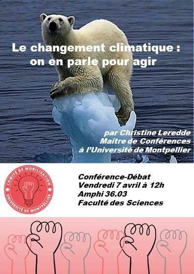 Le changement climatique : on en parle pour agir