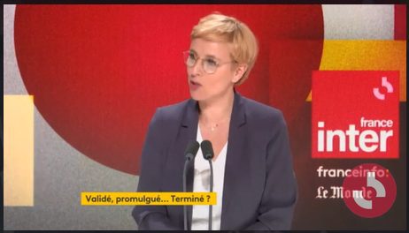 Clémentine Autain : Macron est brutal et autoritaire (sur France Inter)