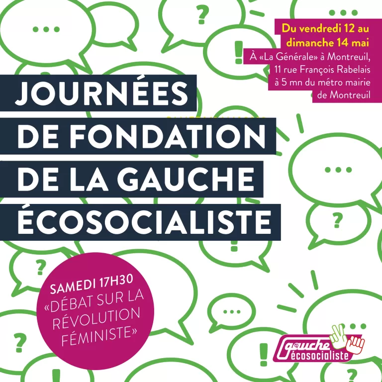 Journées de fondation de la Gauche Écosocialiste