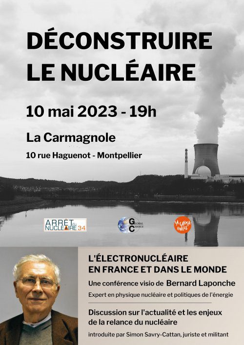 Conférence débat Déconstruire le nucléaire
