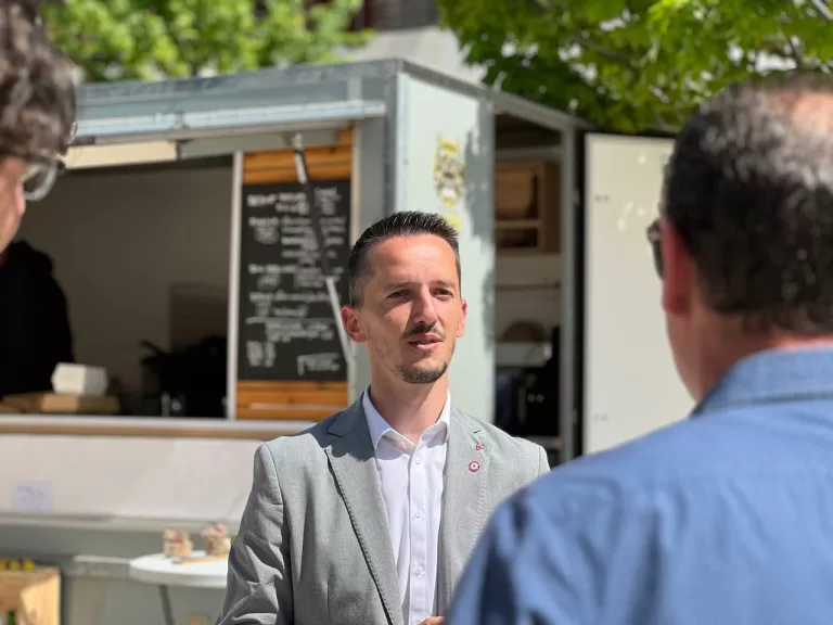 Réunion publique avec Sylvain Carrière
