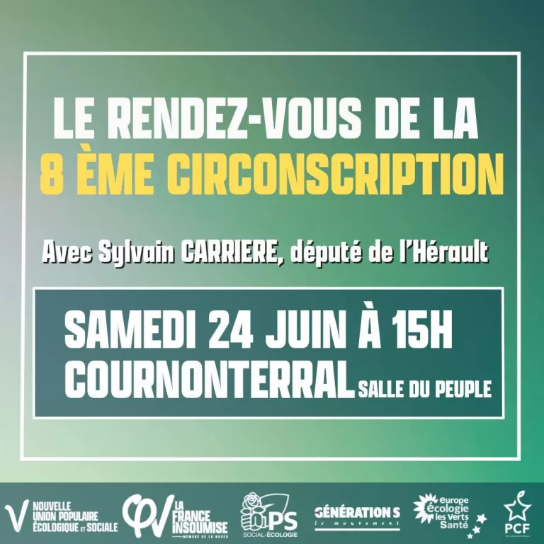 Le rendez-vous de la 8ème circonscription