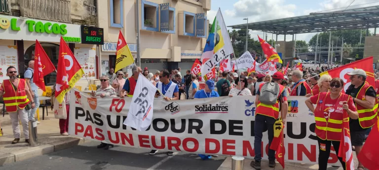 La « réforme » Macron des retraites : c&rsquo;est toujours non !