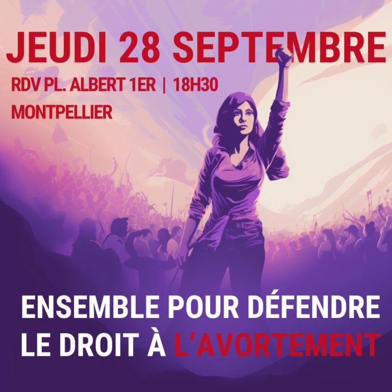 Ensemble pour défendre le droit à l’avortement