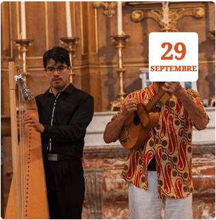 Concert de harpe latine