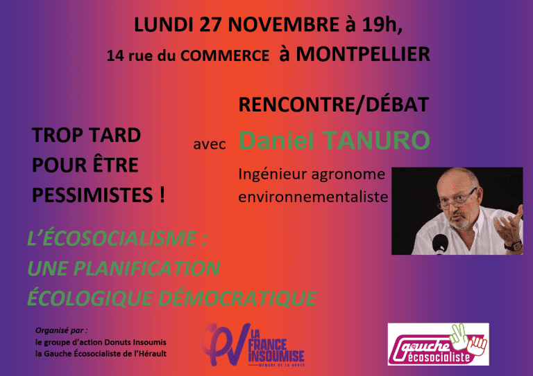 L&rsquo;écosocialisme : une planification écologique démocratique, avec Daniel Tanuro