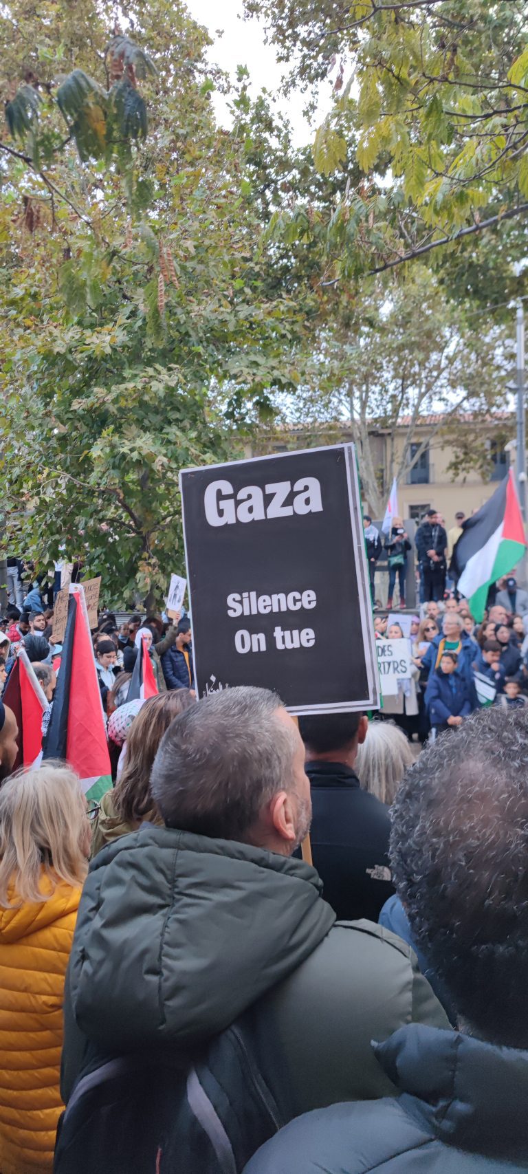 Halte au massacre du peuple palestinien !