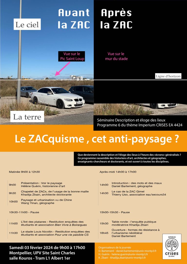 Le ZACquisme, cet antipaysage