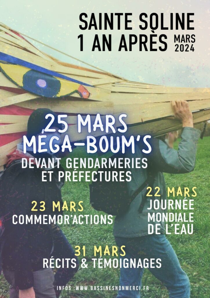 SAINTE SOLINE : 1 AN APRÈS