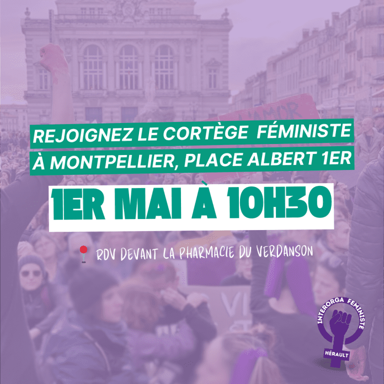 Cortège féministe du 1er mai