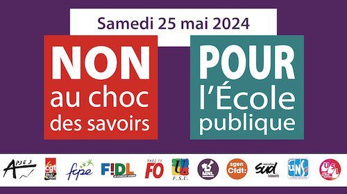 Journée nationale d&rsquo;actions dans l’Éducation nationale