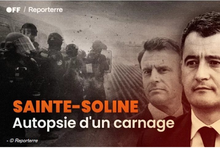 Projection-discussion « Sainte-Soline, autopsie d’un carnage », avec le Comité Montpelliérain des Soulèvements de la Terre