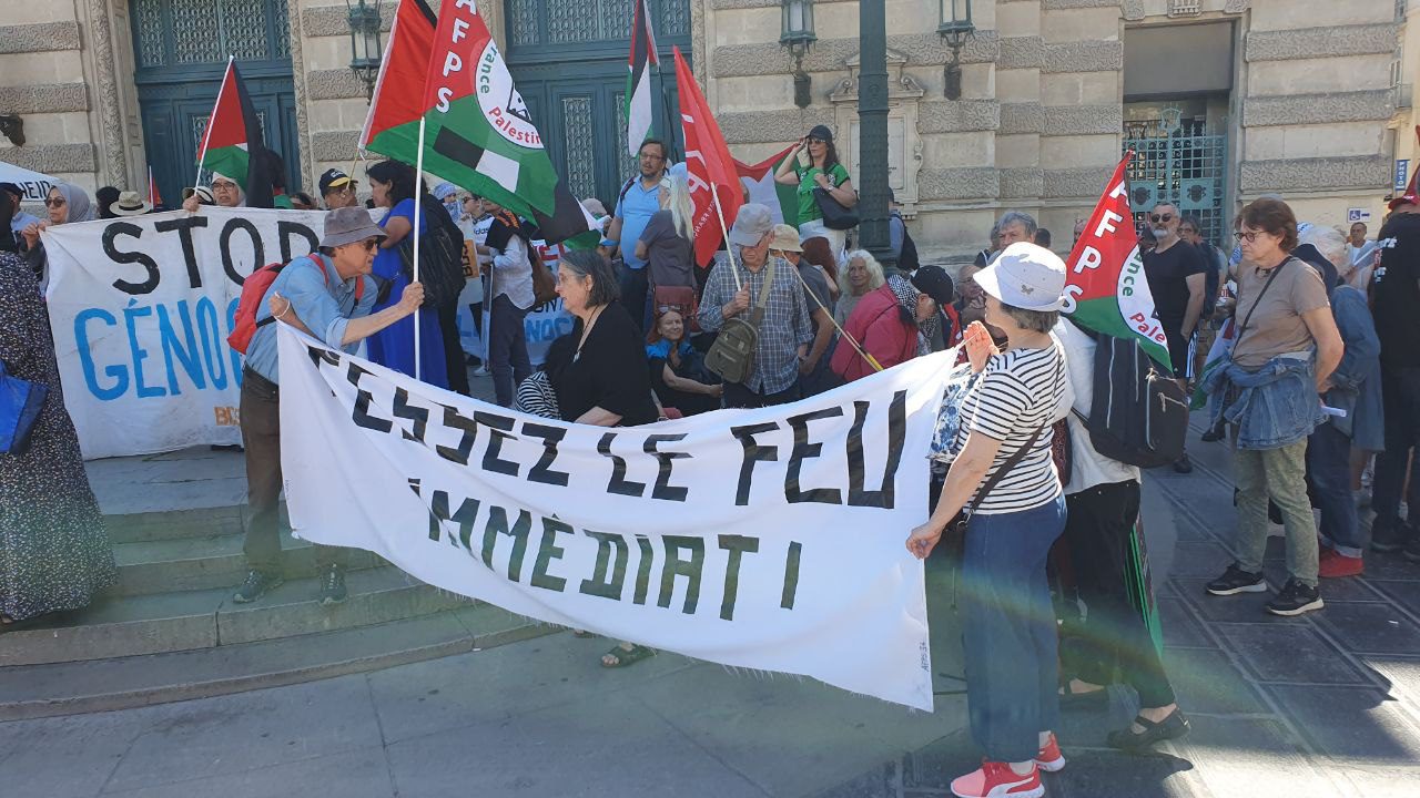 Mobilisé⸱es pour la Palestine !