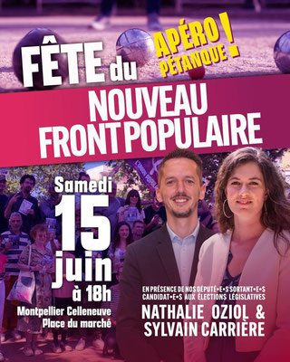 Fête du Nouveau Front Populaire !