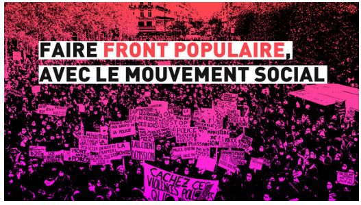 Faire front populaire, avec le mouvement social