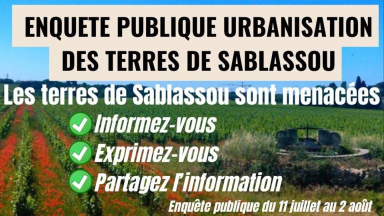 Mobilisation pour préserver des terres agricoles à l’Est de Montpellier : Contribuez à l’enquête publique avant le vendredi 2 août !